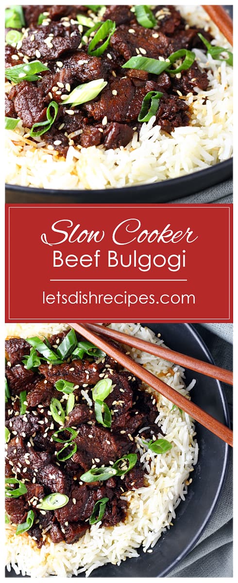 Slow Cooker Beef Bulgogi
