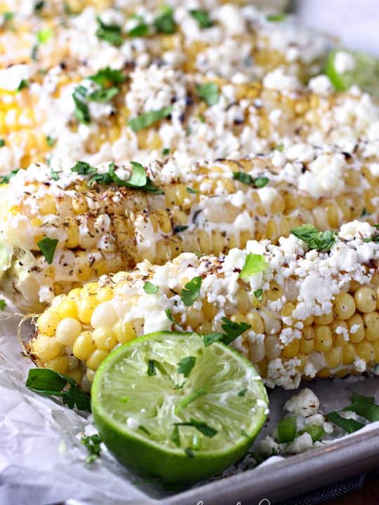 Mexican Corn Recipe (Elotes) - Savory Spicerack