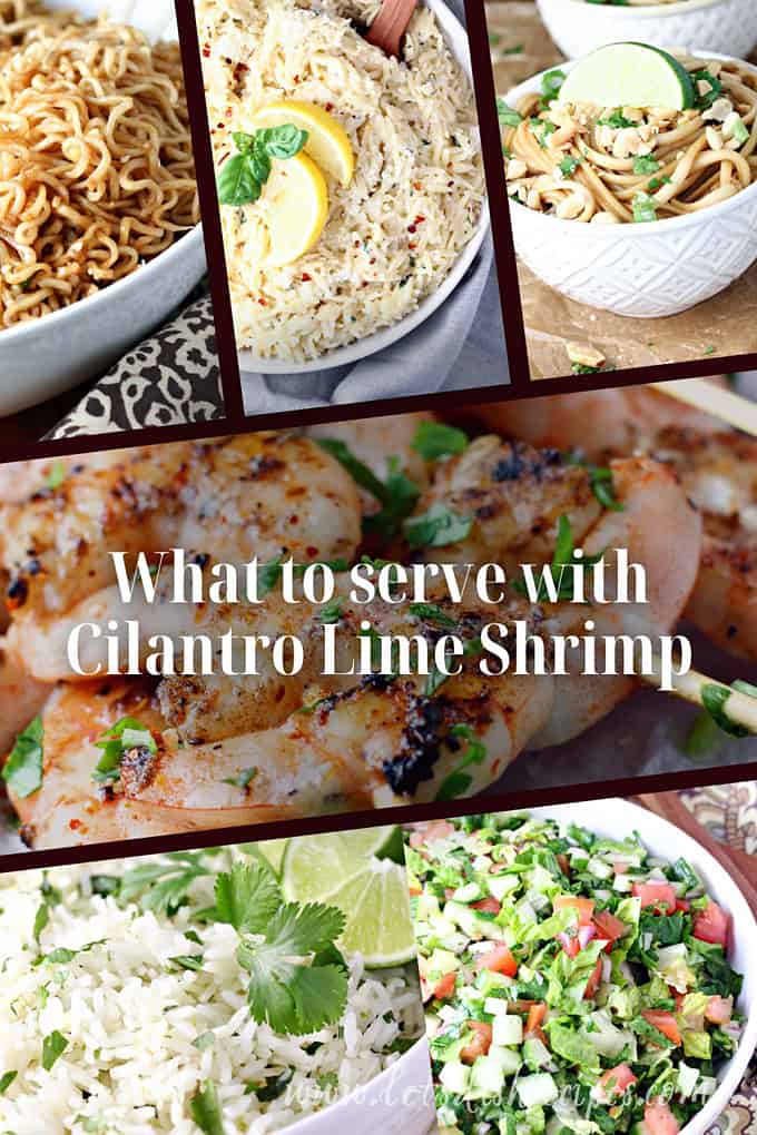 What to serve with Cilantro Lime Shrimp