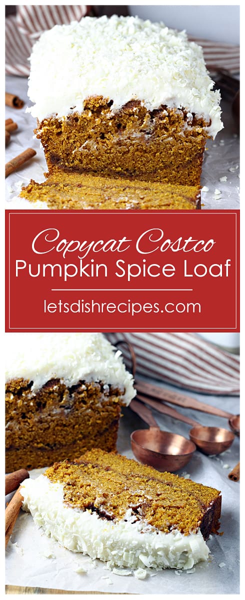 Costco Pumpkin Spice Loaf (Copycat Recipe)