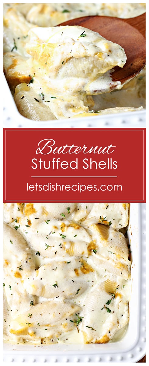 Butternut Squash Stuffed Shells