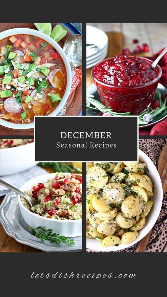 In Season Recipes: December