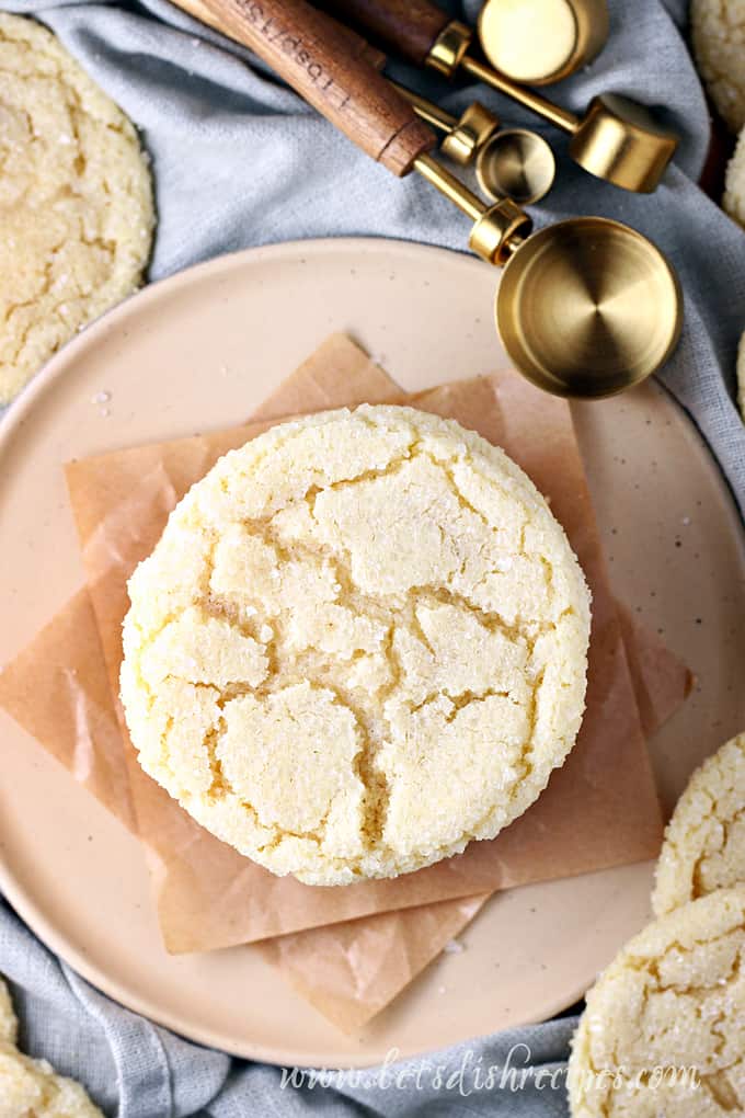 Chewy Bakery Style Sugar Cookies