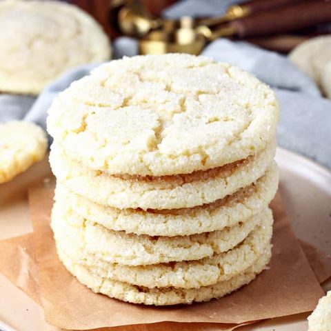 Chewy Bakery Style Sugar Cookies