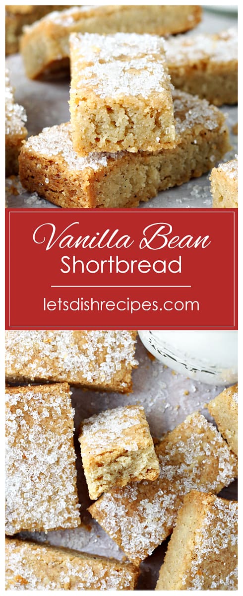The Best Vanilla Bean Shortbread