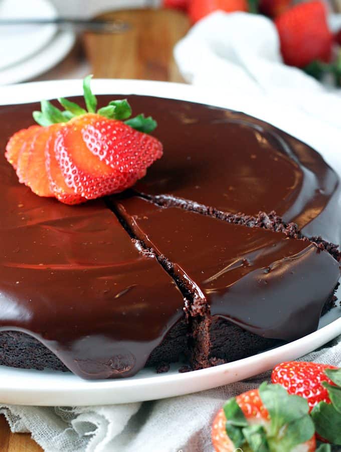 Decadent Flourless Chocolate Cake