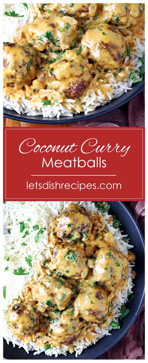 Coconut Curry Meatballs