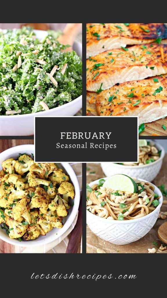 February Seasonal Recipes