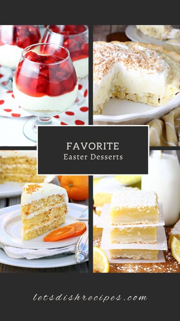 Favorite Easter Desserts