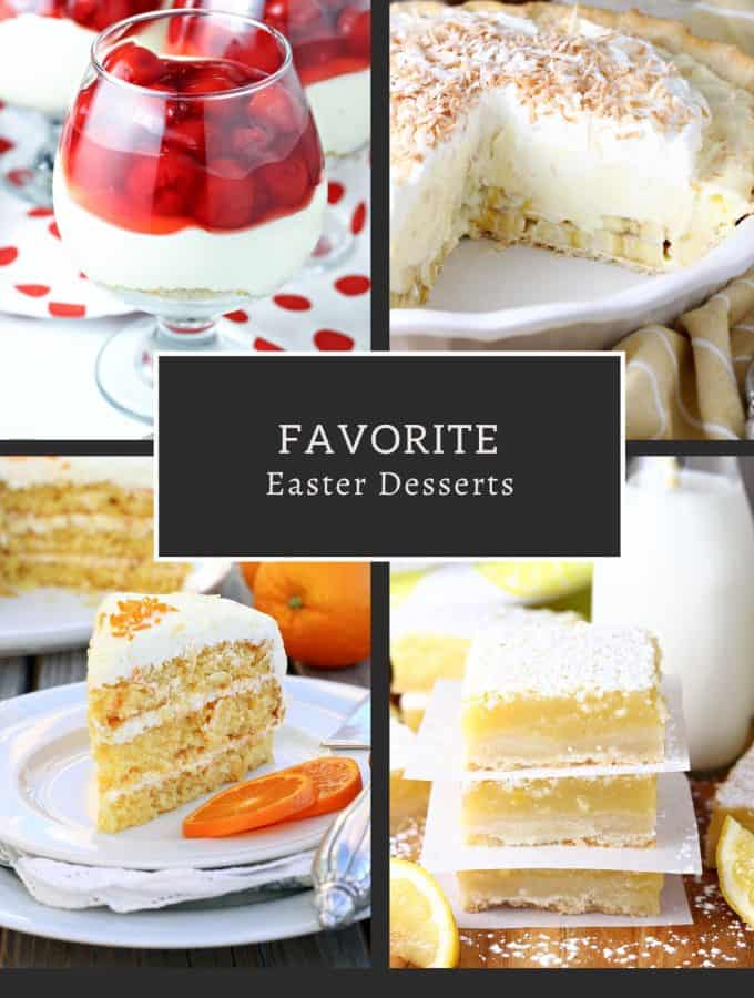 Favorite Easter Desserts