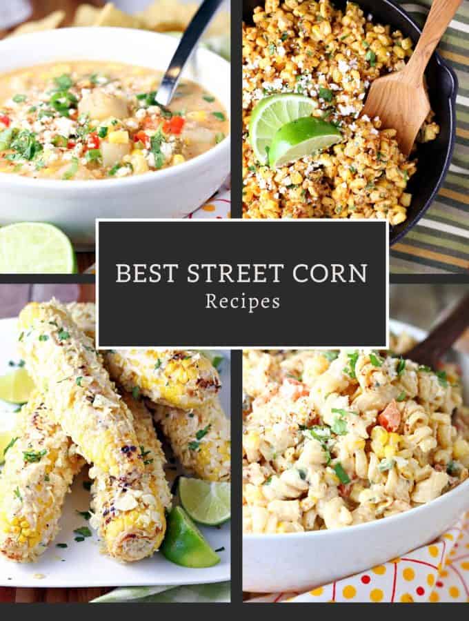 Best Street Corn Recipes Collage