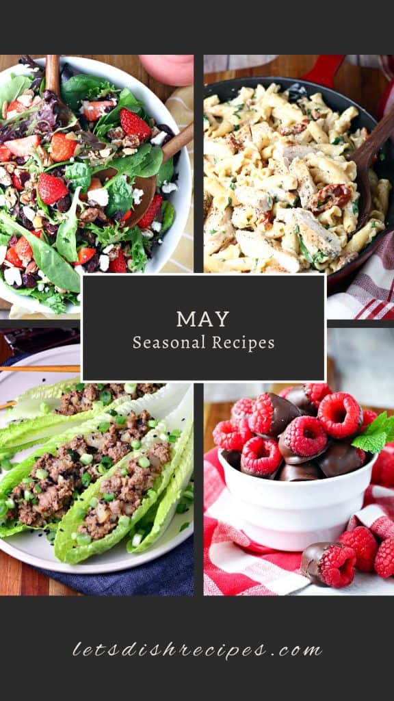 May Seasonal Recipes