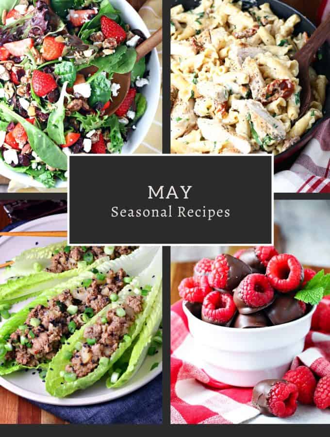 May Seasonal Recipes