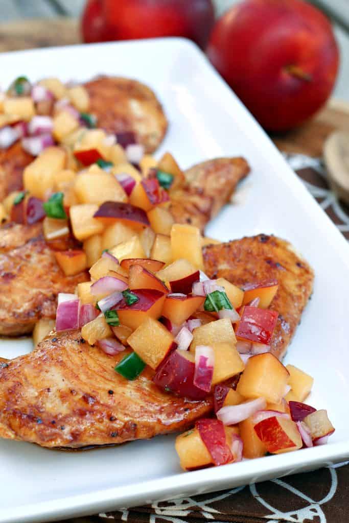 chicken salsa with plum