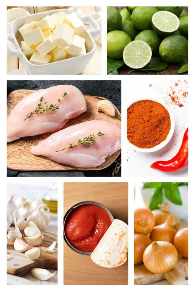 Butter Chicken Ingredients