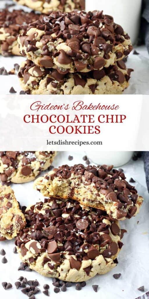 Gideon's Bakehouse Chocolate Chip Cookies (Copycat Recipe)