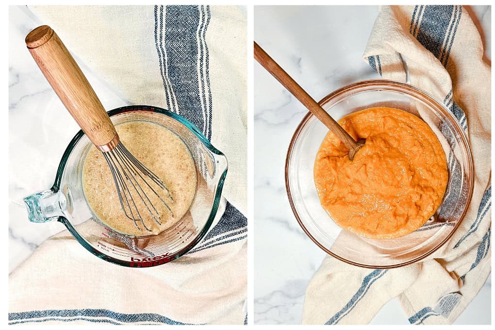 Sweet Potato Casserole steps.