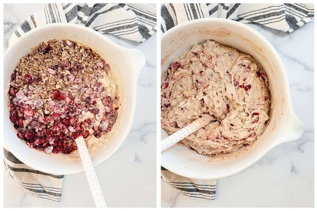 Banana Cranberry Bread steps